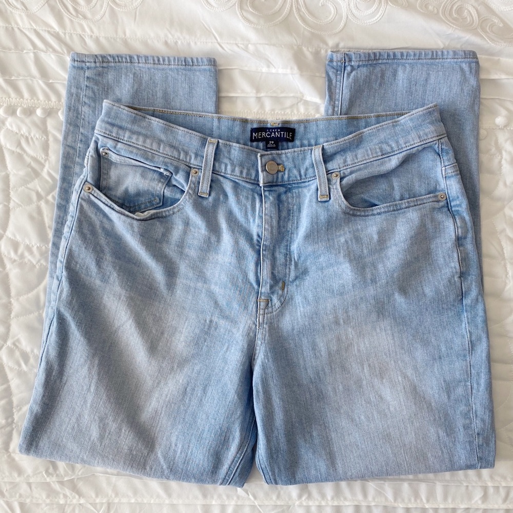 J.Crew High Waisted Boyfriend Cropped Jeans